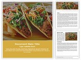 Food Editable PowerPoint Template