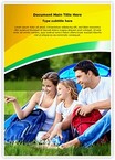 Family Camping Editable Template