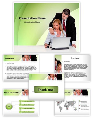 Office Sexual harassment Editable PowerPoint Template