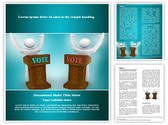 Political Candidates Editable PowerPoint Template