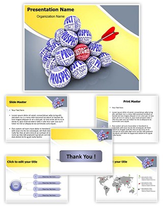 Hitting Target Editable PowerPoint Template