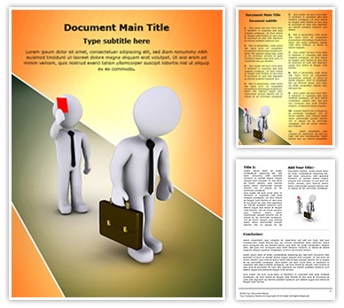 Red Card For Job Editable Word Template