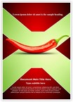 Red Chili Editable Template