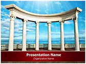 Ancient Greek columns Template