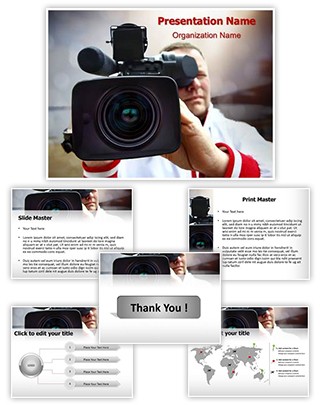 Reporter Editable PowerPoint Template