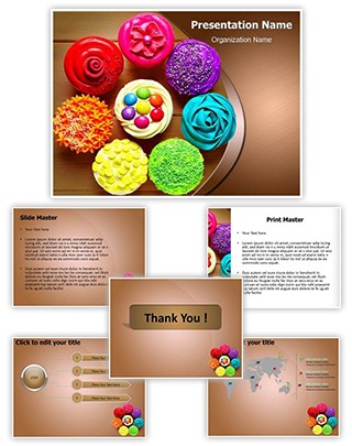 Cupcakes Editable PowerPoint Template