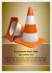 Road Cones vlc Editable Template