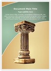 Roman Pillar Editable Template