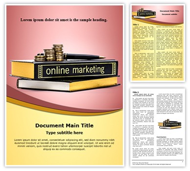 Online Marketing Knowledge Editable Word Template