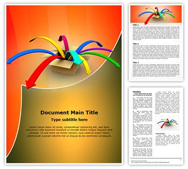 Out of Box Editable Word Template