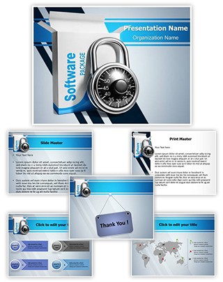 Licensed Software Editable PowerPoint Template