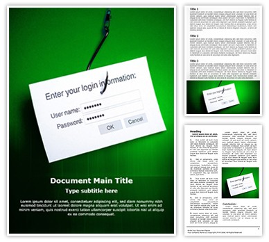 Phishing Editable Word Template