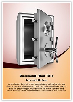 Security metal safe