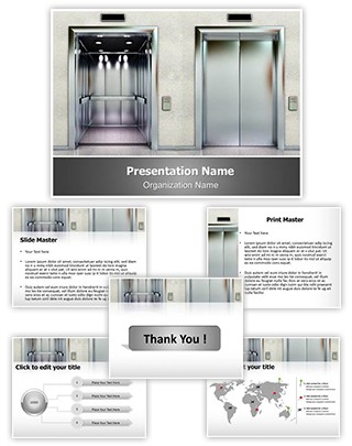 Elevator Editable PowerPoint Template