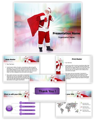 Santa Claus Editable PowerPoint Template