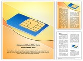 SIM Card Editable PowerPoint Template