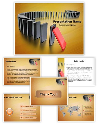 Domino Editable PowerPoint Template