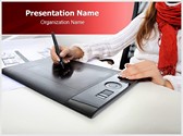 Graphic tablet Editable PowerPoint Template