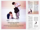 Teen teen Bullying Editable PowerPoint Template