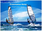 Windsurfing Editable PowerPoint Template