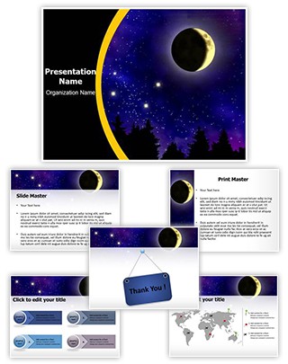 Big Dipper Editable PowerPoint Template