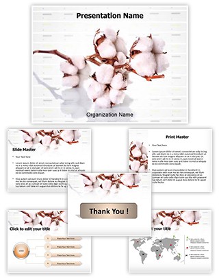 Raw Cotton Editable PowerPoint Template