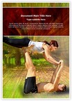 Tantra Yoga Editable Template