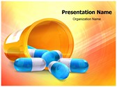 3D pills Editable PowerPoint Template