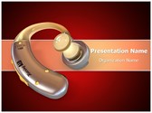 Hearing Aid Editable PowerPoint Template