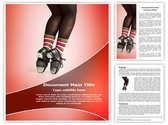 Tap Dancer Editable PowerPoint Template