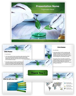 Plant study Editable PowerPoint Template
