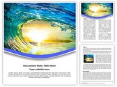 Tides Editable PowerPoint Template