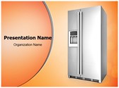 Refrigerator Editable PowerPoint Template