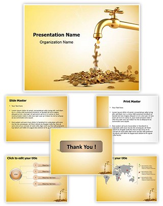 Money Tap Editable PowerPoint Template