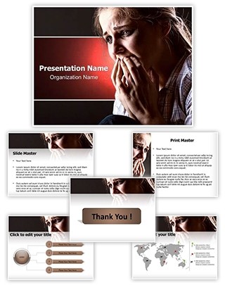 Grief Editable PowerPoint Template