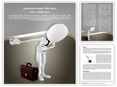 3D Take a bow Editable PowerPoint Template