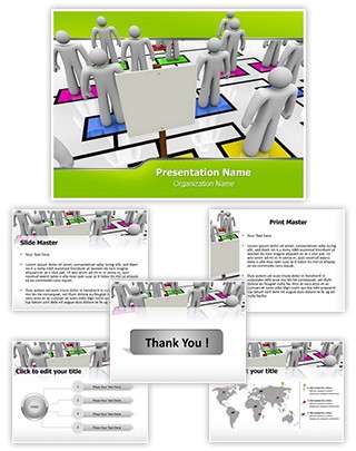 Absent Editable PowerPoint Template