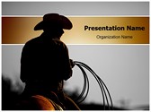 Cowboy Editable PowerPoint Template