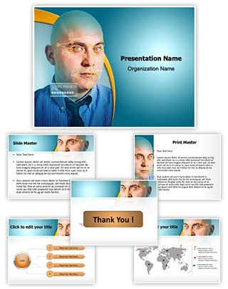 Face Detection Editable PowerPoint Template