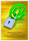 Email Security Editable Template