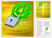 Email Security Editable PowerPoint Template