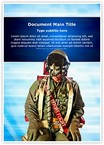 Fighter Pilots Suit Editable Template