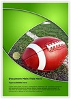 Football Rugby Editable Template