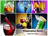 Alcohols Editable PowerPoint Template