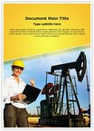 Engineer Oilfield Editable Template