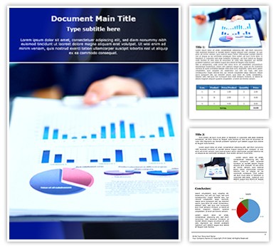 Financial Review Editable Word Template