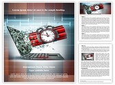 Digital Terrorism Editable PowerPoint Template