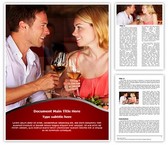 Couple Date Editable PowerPoint Template