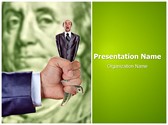 Squeezing for money Editable PowerPoint Template