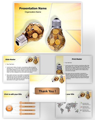 Saving Money Editable PowerPoint Template